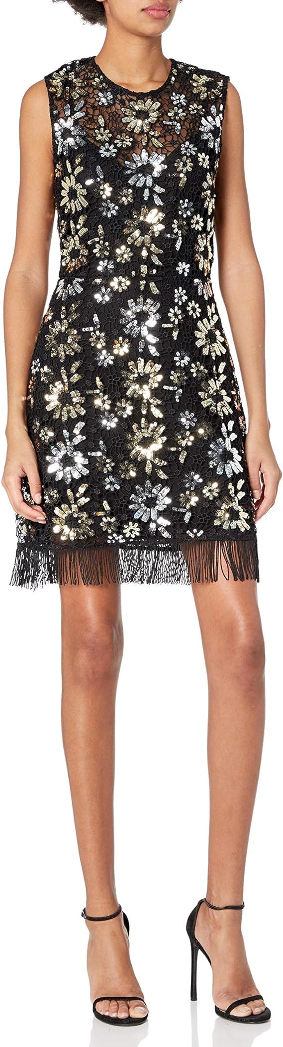 French Connection Women's All Over Sequin Dresses | Amazon (US)