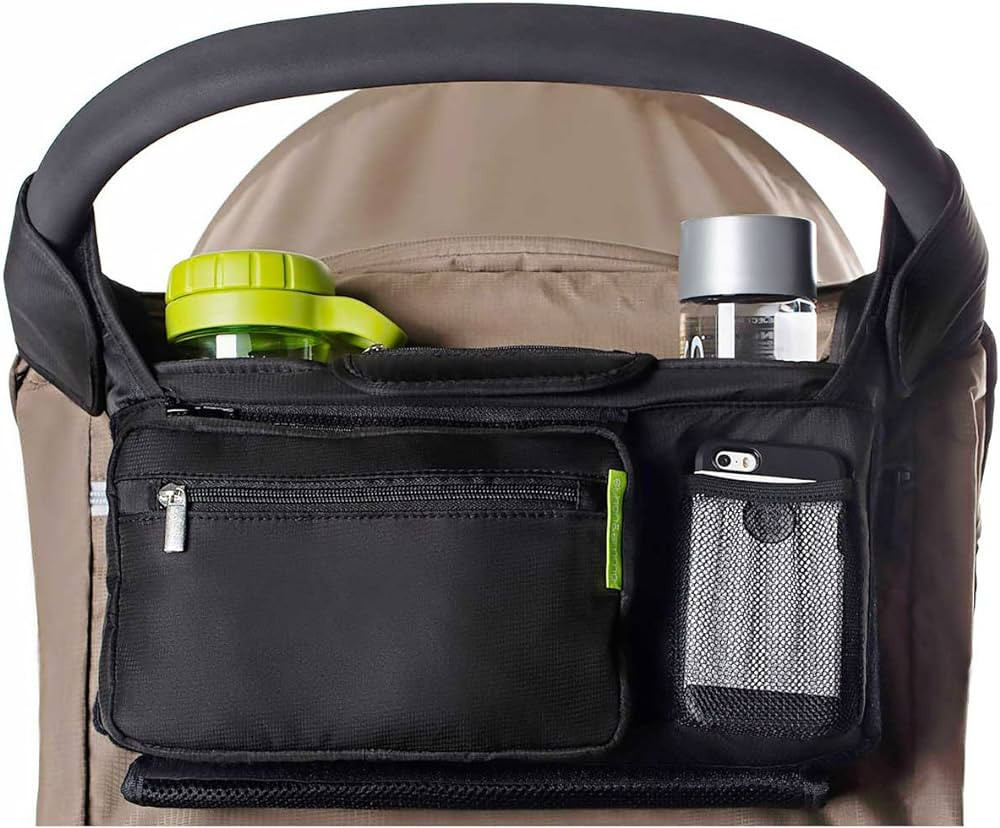 Ethan & Emma Universal Stroller Organizer - Elevate Your Experience w/ Insulated Cup Holders, Dia... | Amazon (US)
