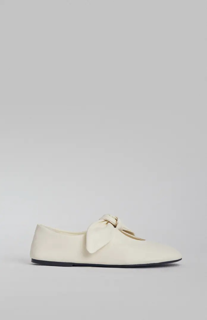 CO Bow Flat in Nappa Leather | Nordstrom | Nordstrom