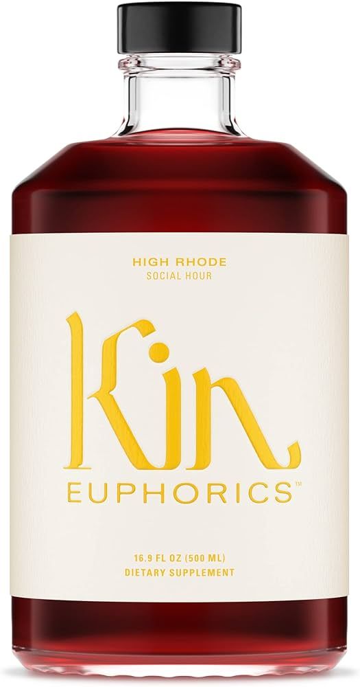 High Rhode by Kin Euphorics, Non Alcoholic Spirits, Adaptogen, Nootropic, Botanical, Tart Citrus,... | Amazon (US)