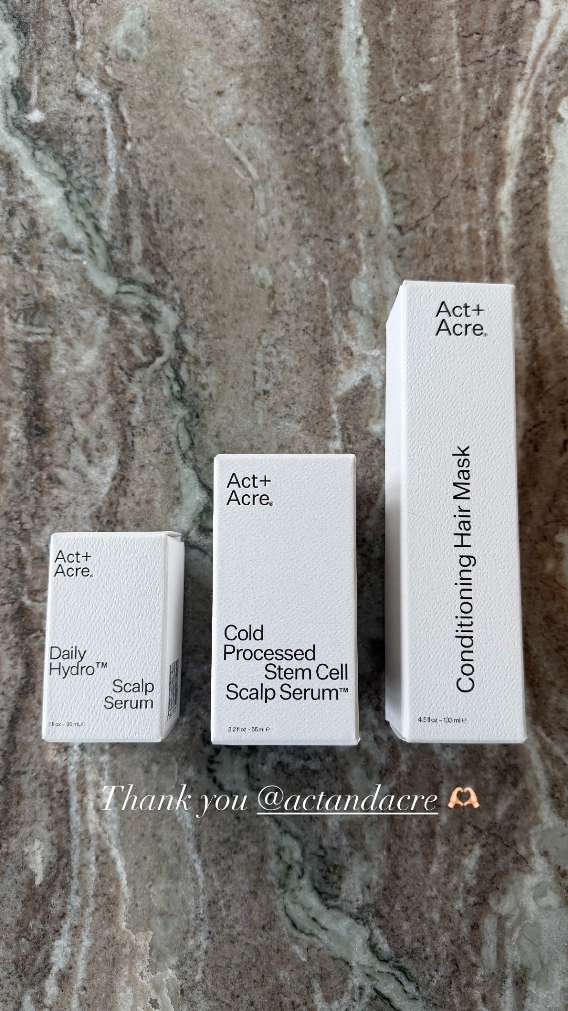 Thank you @actandacre 🫶🏻 


#actandacre #beauty #hair #hairhealth #sephora #hairoil #hairmask #hairgrowth 

#LTKdayinmylife #LTKBeauty #LTKgrwm