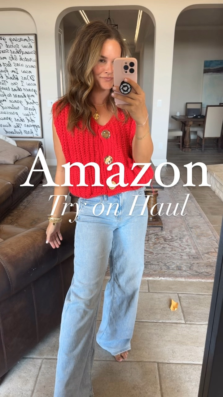Like and comment “AMAZON” to have all links sent directly to your messages. Been a minute since I’ve done an Amazon try on haul. Whatcha think—- bring them back? Linked it all 💕
.
#amazonfashion #amazonfinds #founditonamazon #amazonoutfit 

#LTKStyleTip #LTKFindsUnder50

#LTKSaleAlert