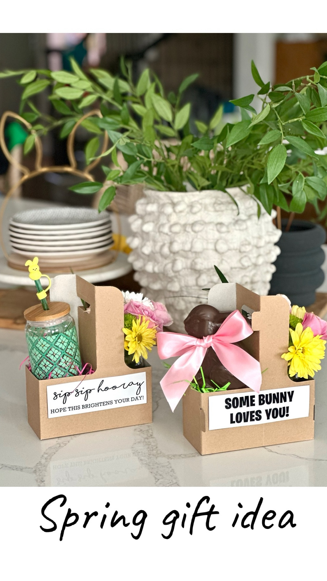 Fun Spring gift idea! Find the free printable tags at crispcollective.org
.


#LTKStyleTip #LTKSeasonal #LTKHome