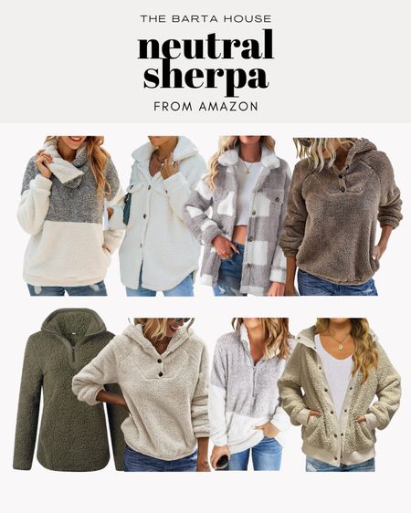 Neutral sherpa pullovers and hoodies, my favorite go-to’s with leggings for doing all mom things ✔️

#LTKunder50 #LTKstyletip #LTKGiftGuide