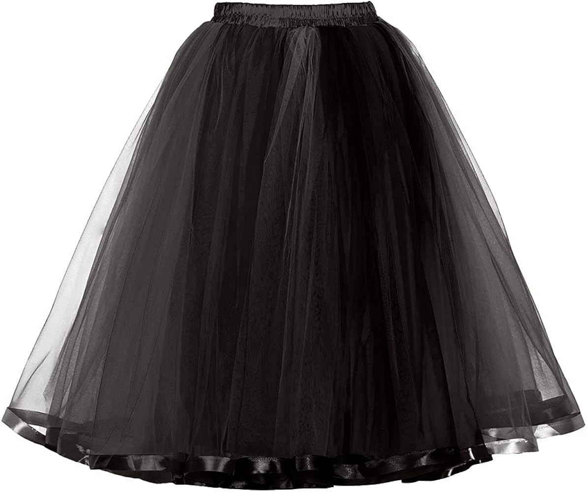 MisShow Womens Rainbow Tutu Skirt Layered Tulle Skirt Girls Colorful Halloween Costumes Tutu | Amazon (US)