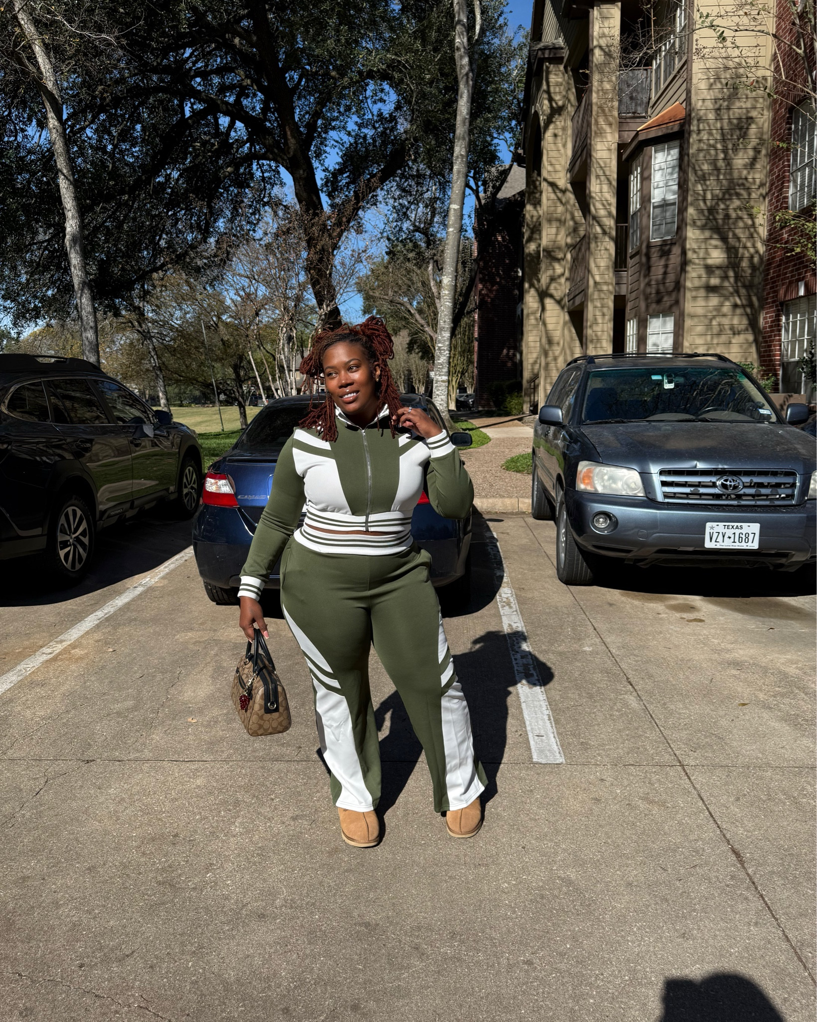 Stepping out confident, covered, and comfortable. This set hugs in all the right places, gives shape without feeling tight, and moves with you. Effortless but put together is my favorite combo.

Fit details
Wearing size XL
True to size
Stretchy and flattering
Great for running errands, brunch, or a casual day out 

#LTKFindsUnder50 #LTKPlusSize #LTKootd