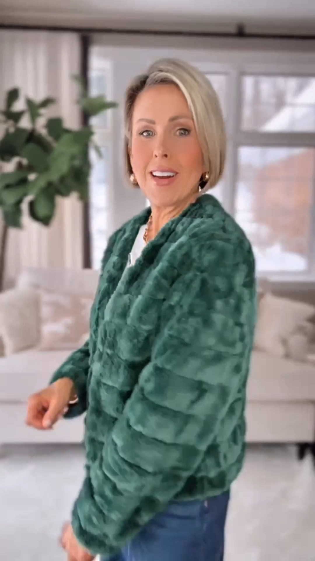 This Amazon fuzzy jacket is the ultimate cozy layer. It is warm, soft, and perfect for everyday wear while still looking put together. An easy throw on piece you will reach for all season long.

 #AmazonFinds #CozyStyle #WinterLayers #LTKFinds #AmazonFashion #EverydayStyle
#LTKHoliday #LTKSeasonal #LTKOver40

#LTKSeasonal #LTKHoliday #LTKOver40