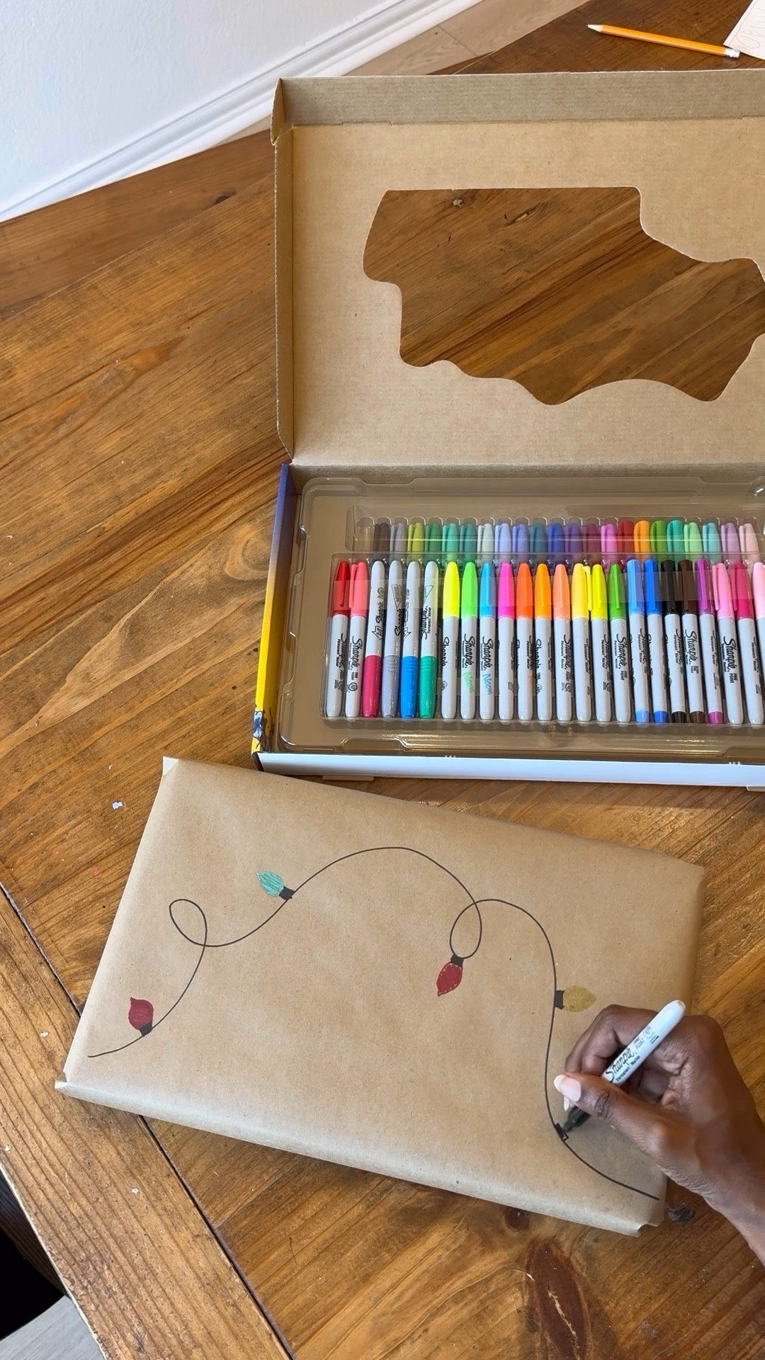 #ad Unwrap your creativity with this DIY gift wrap! Leave a mark using colorful @Sharpie and @Paper_Mate pens and permanent markers. @Target has special holiday packs for both Sharpie and Paper Mate so you can stock up to make a lot of this gift wrap, or gift the whole pack itself for an artist in your life. Follow my shop JenniferBorget on @Shop.LTK app to shop this post!

#Target #TargetPartner #gifting #holiday #gifts @Target @paper_mate @sharpie 

#LTKsalealert #LTKGiftGuide #LTKHoliday