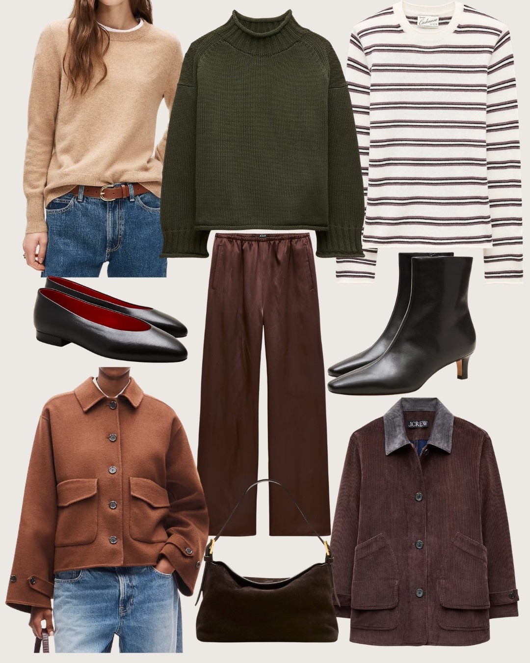 The @jcrew Fall arrivals are here and they’re so good! Linking all my favorites here including cashmere sweaters, barn jackets, pull on pants, ballet flats, ankle boots and suede bags. 

#injcrew #ad

#LTKSeasonal