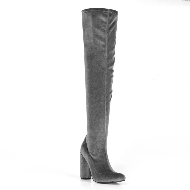 Fahrenheit Over knee Women's High Heel Boots | Walmart (US)
