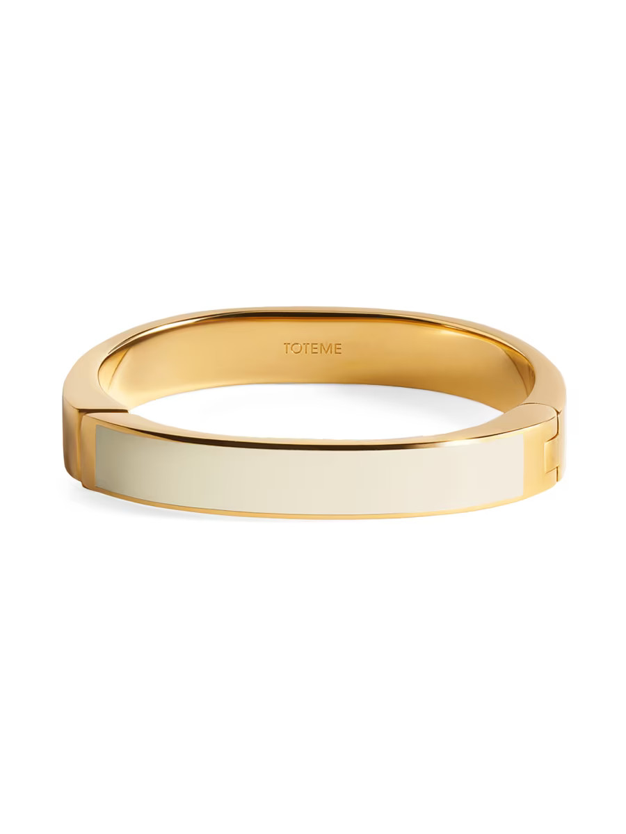 18kt Gold-Plated Signature Bracelet | Saks Fifth Avenue