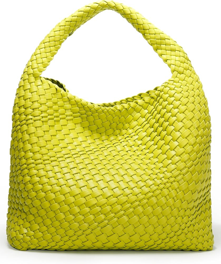 Queenoris Fashion Hobo Bags for Women Top-handle Shoulder Bag Vegan Leather Purses Soft Summer To... | Amazon (US)