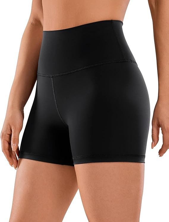 CRZ YOGA Women's Naked Feeling Biker Shorts - 3'' / 4'' / 6'' / 8'' / 10'' High Waisted Yoga Work... | Amazon (US)