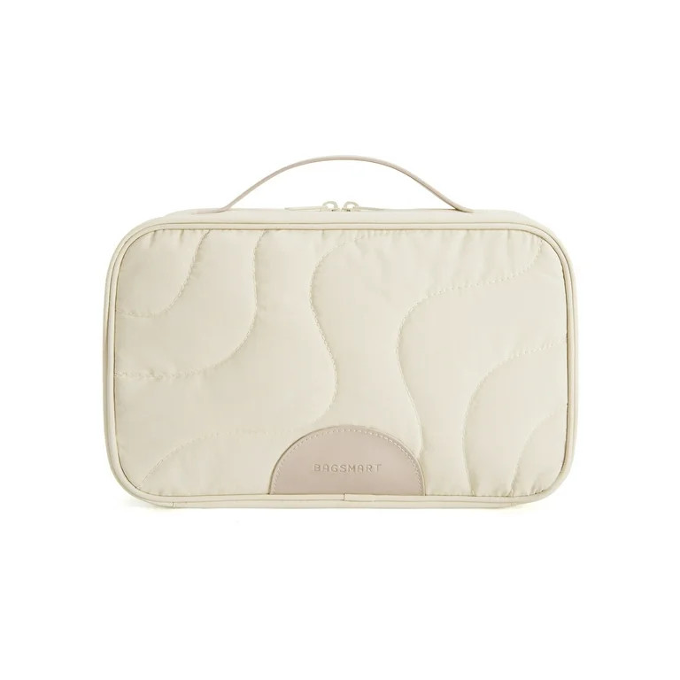 Bagsmart Unisex Large Capacity Toiletry Bag, Travel and Organizer Makeup Cosmetic Bag with Handle... | Walmart (US)