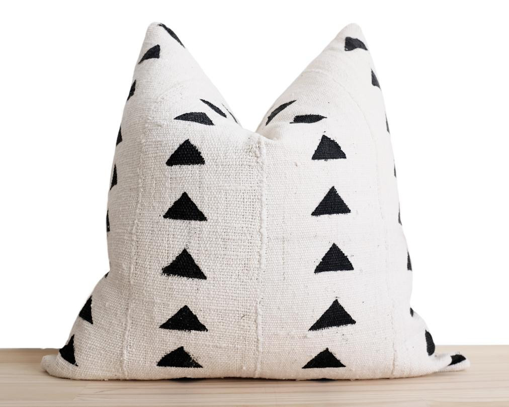 Authentic African Mudcloth Pillow Cover | Coterie, Brooklyn