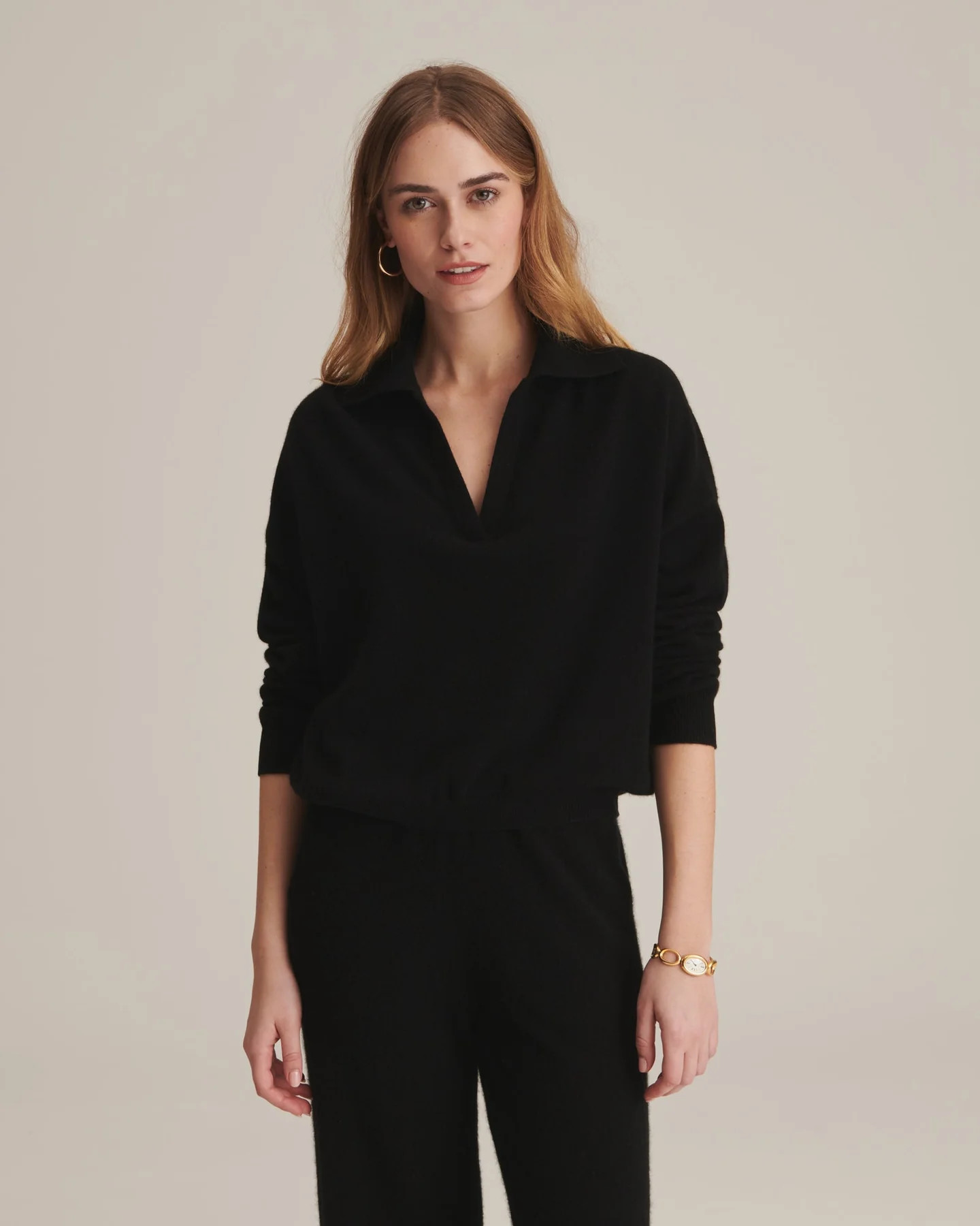 Cashmere Polo Sweater | NAADAM