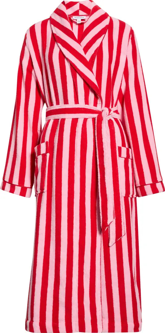 Stripe Hydrocotton Terry Robe | Nordstrom
