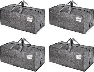 VENO 4 Pack Heavy Duty Moving Bags with Backpack Straps, Zippers & Handles, Extra Large Packing B... | Amazon (US)