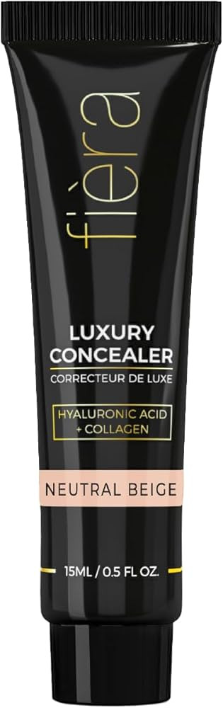 Fièra Luxury Concealer with Anti-Aging - All Day Coverage for Dark Circles, Fine Lines, Wrinkles... | Amazon (US)