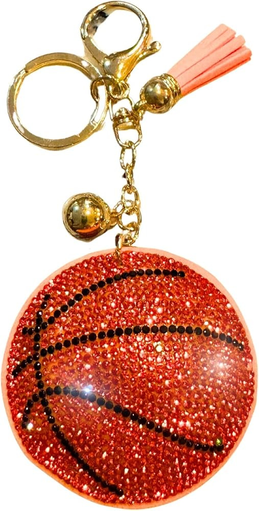 Popfizzy Double Sided Bling Keychains for Women and Girls, Sparkly Purse Charm, Rhinestone Bag Ch... | Amazon (US)