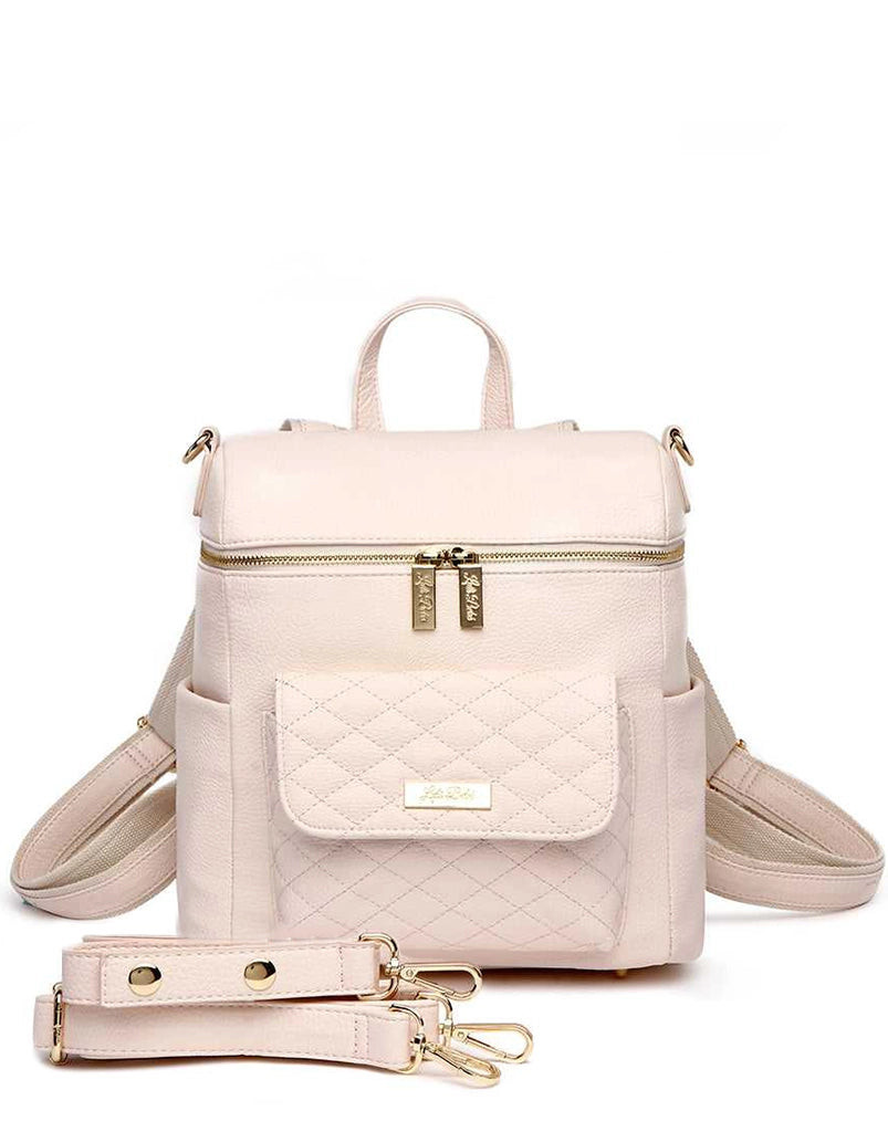 Petit Monaco Diaper Bag | Pastel Pink | Luli Bebé