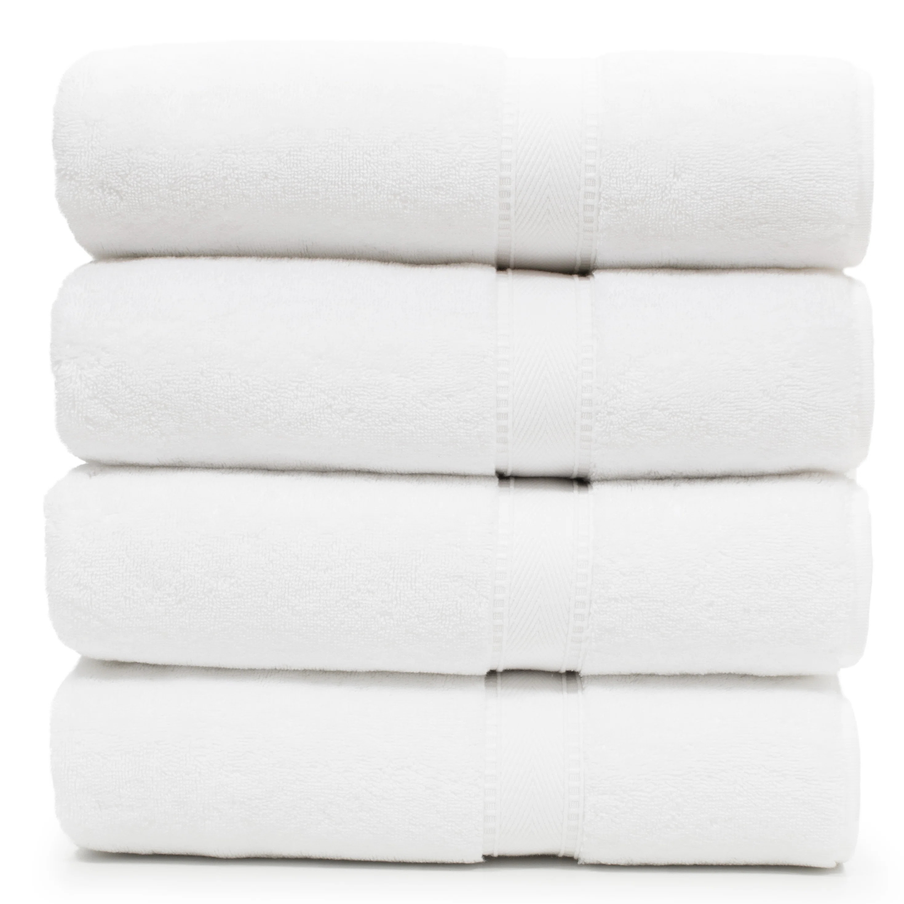 Sinemis Super Plush Bath Towel (Set of 4) | Wayfair North America