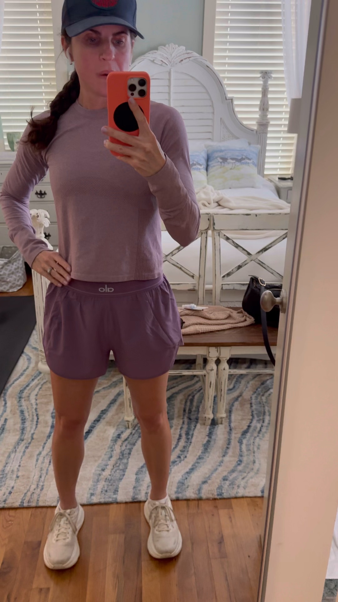 After my walk/run I do love these shorts. So comfy and high quality. Size down. Wearing XXS and usually I’m a small. I size up 1/2 a size on my Hokas. These are my faves for years for walking and running  

#LTKActive #LTKSeasonal #LTKOver40