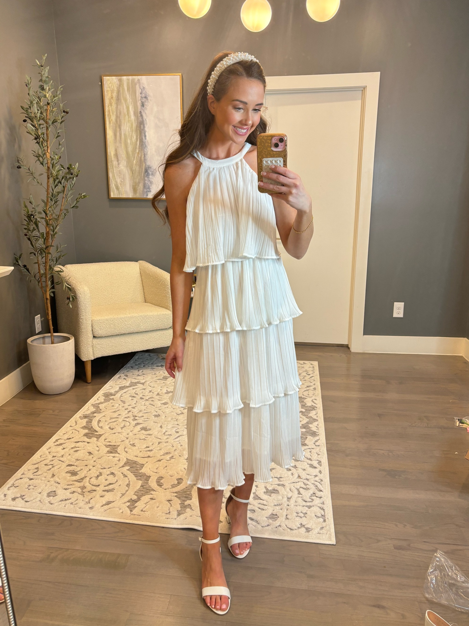 The most elegant dress for a wedding dress rehearsal or shower! 
#2024bride #bridallooks #engaged #amazonbridallooks #weddingdress #weddinglooos #amazonwedding 

#LTKwedding #LTKsalealert #LTKfindsunder50