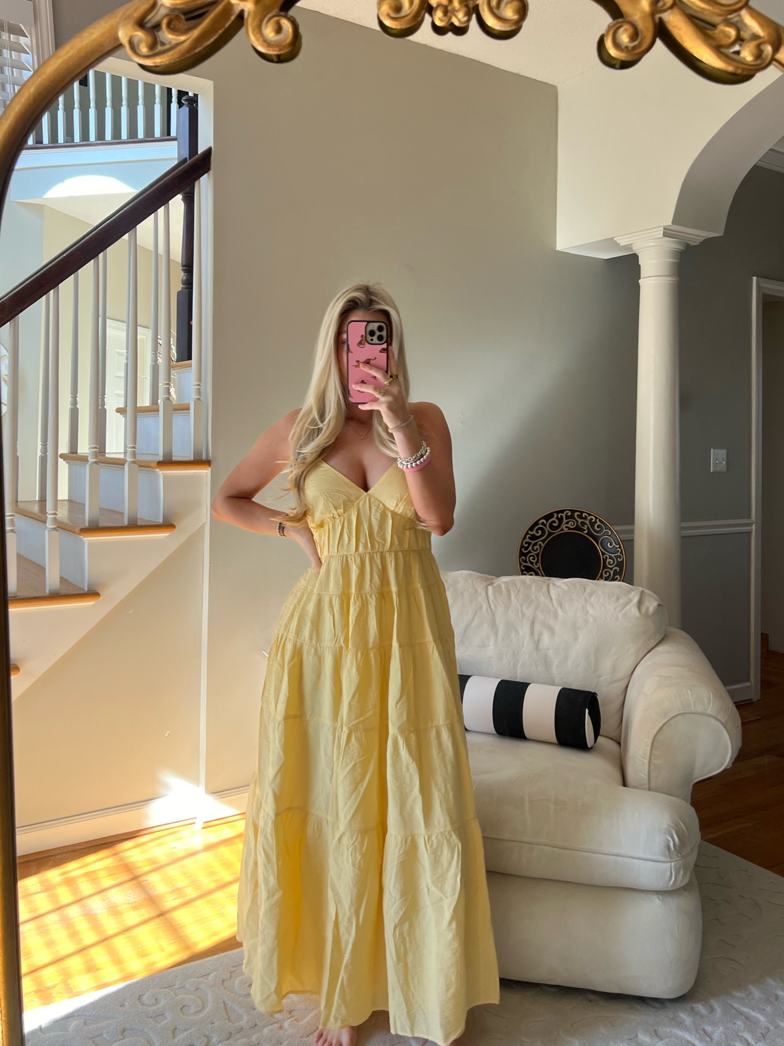 the most perfect dress!! I am in love😍😍 
wearing a size XS 
Abercrombie 


#LTKsalealert #LTKU #LTKstyletip