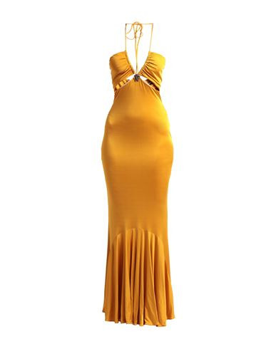 Roberto Cavalli Woman Maxi dress Marigold Size 6 Viscose, Polyamide, Elastane | YOOX (US)