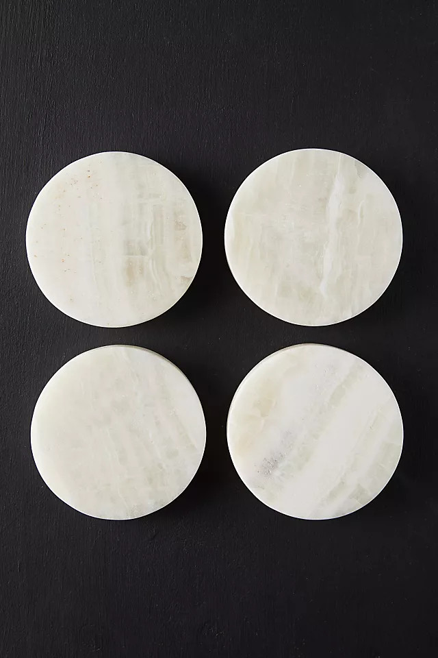 Onyx Coasters, Set of 4 | Anthropologie (US)