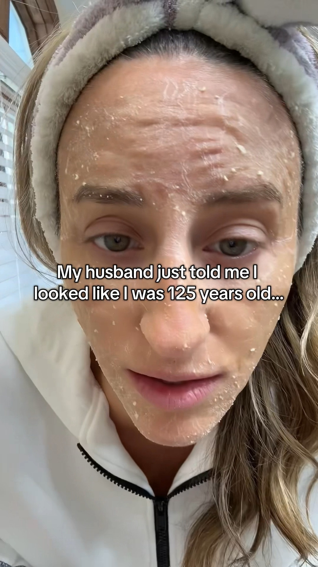 Trying the viral zombie mask for the first time 🧟‍♀️🫣😂 the results though 👀💁🏼‍♀️🙌🏼 #skincare #viral #antiaging #facelift #zombieskinmask #beauty @SKIN1004 US  

#LTKBeauty #LTKOver40 #LTKFindsUnder50