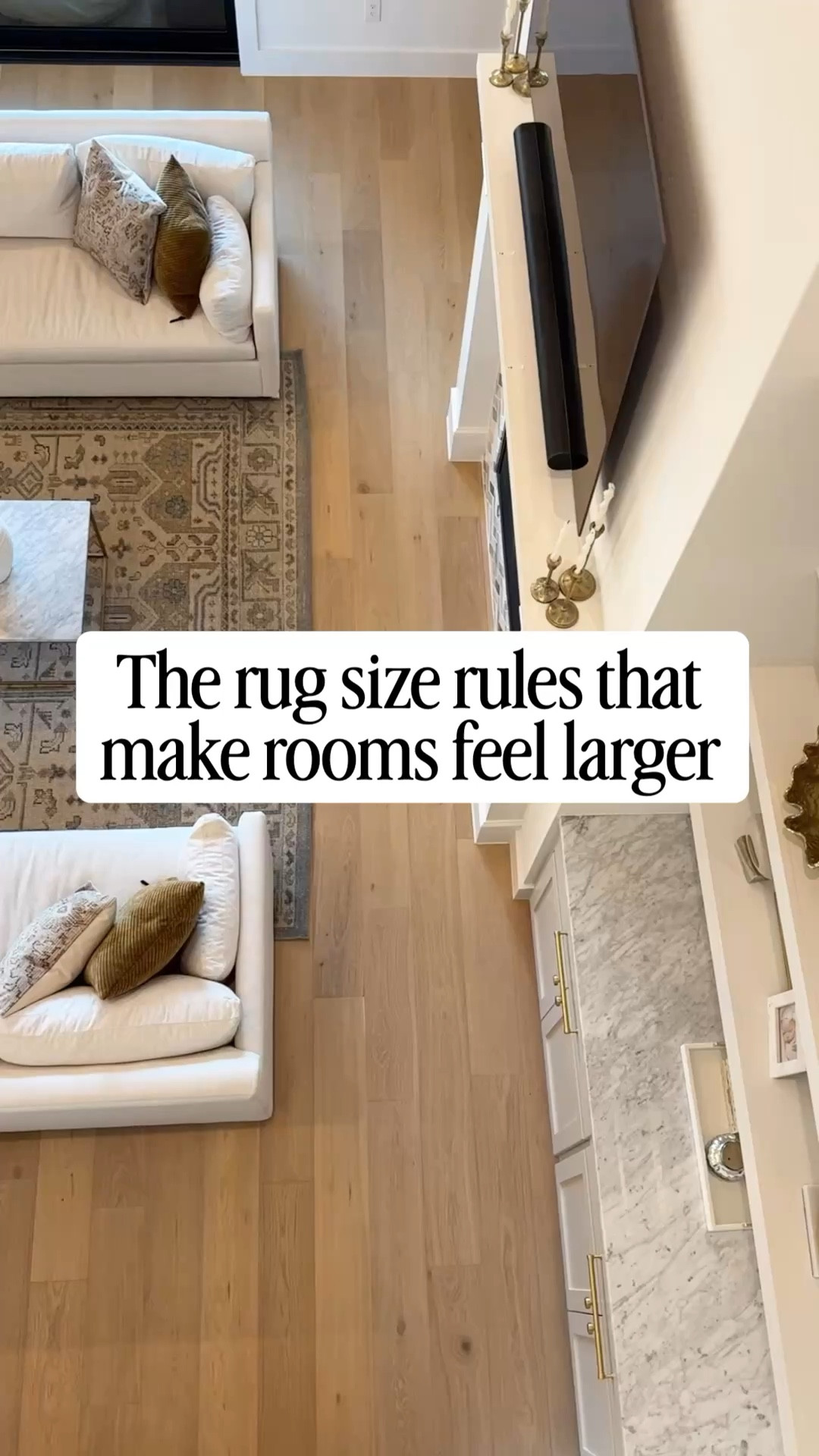 Choosing the right rug size can affect the whole look of the room. Linking my favorite rugs here.

#LTKHome