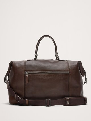Leather Weekender Duffle Bag | Banana Republic (CA)