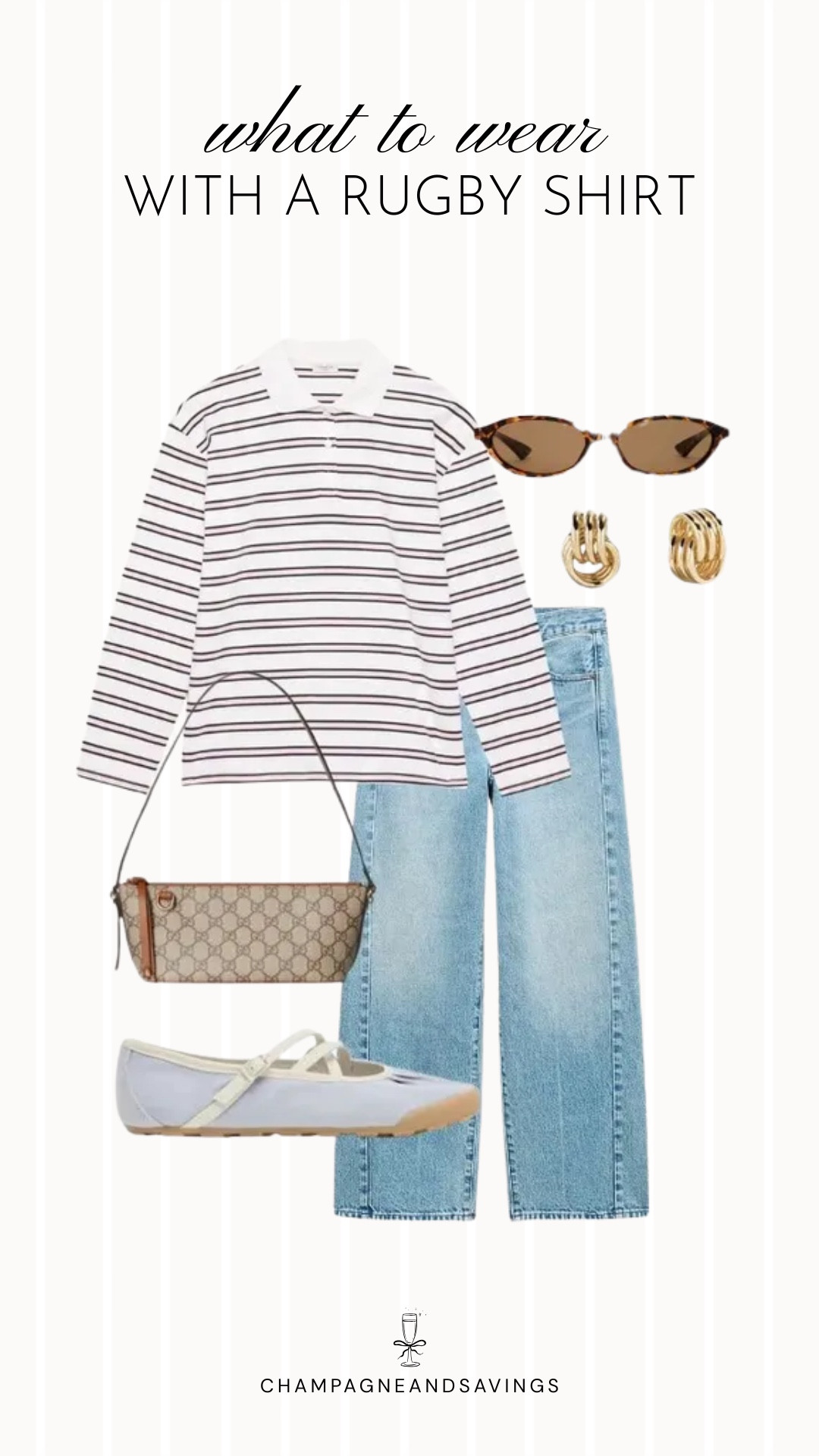 Rugby shirt outfit

#LTKootd