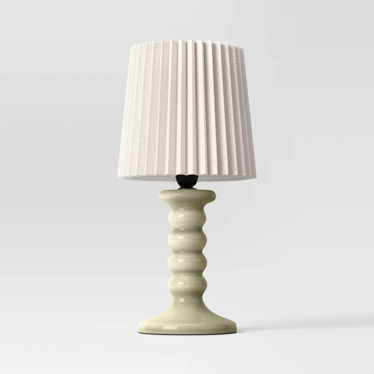 Mini Stick Table Lamp with Pleated Shade - Room Essentials™ | Target