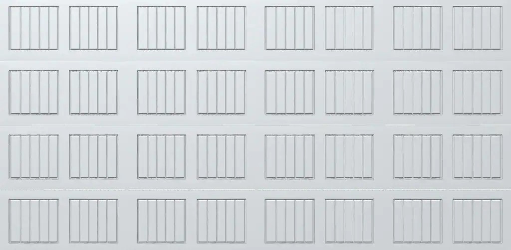 Wayne Dalton Classic Steel Model 8500 16-ft x 8-ft 16.22 R-Value Insulated White Double Garage Door one_size | 8500SNMAWH168 | Lowe's