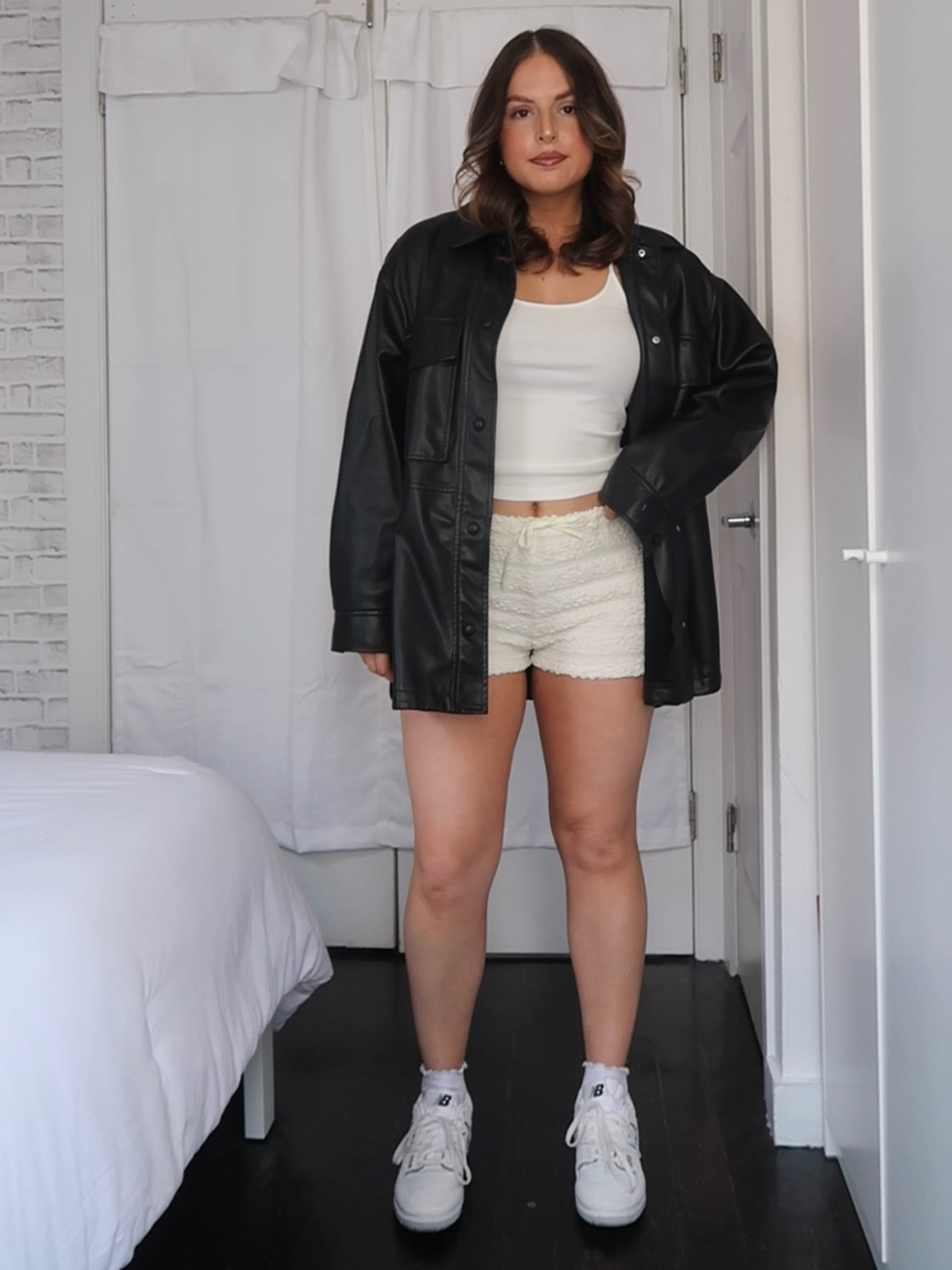 spring outfit inspo | ruffle mini shorts 

#LTKSeasonal #LTKmidsize #LTKstyletip