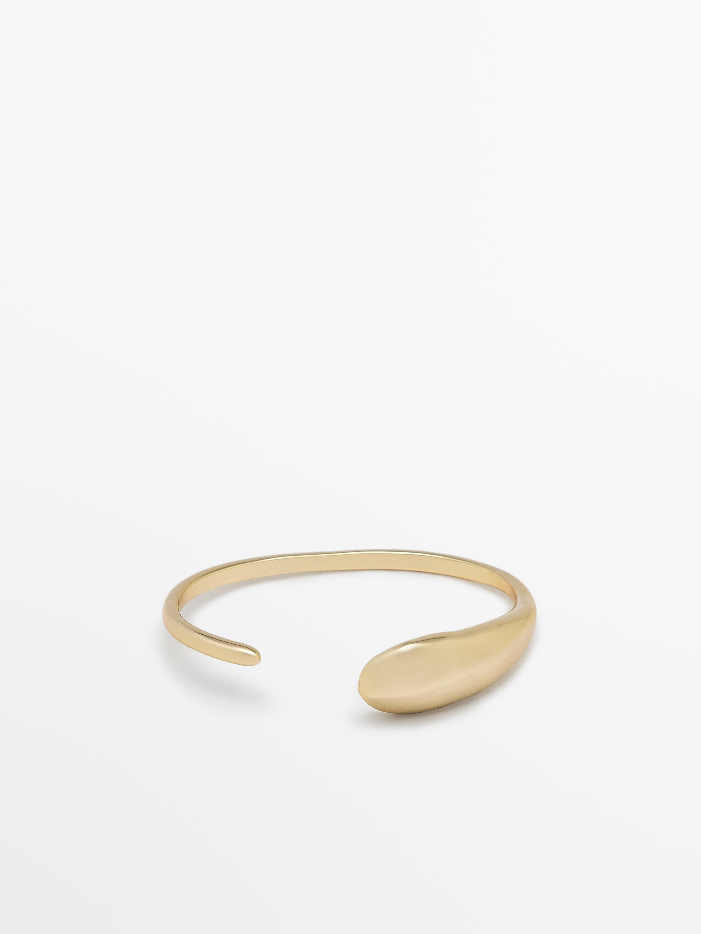 Abstract teardrop bracelet | Massimo Dutti UK