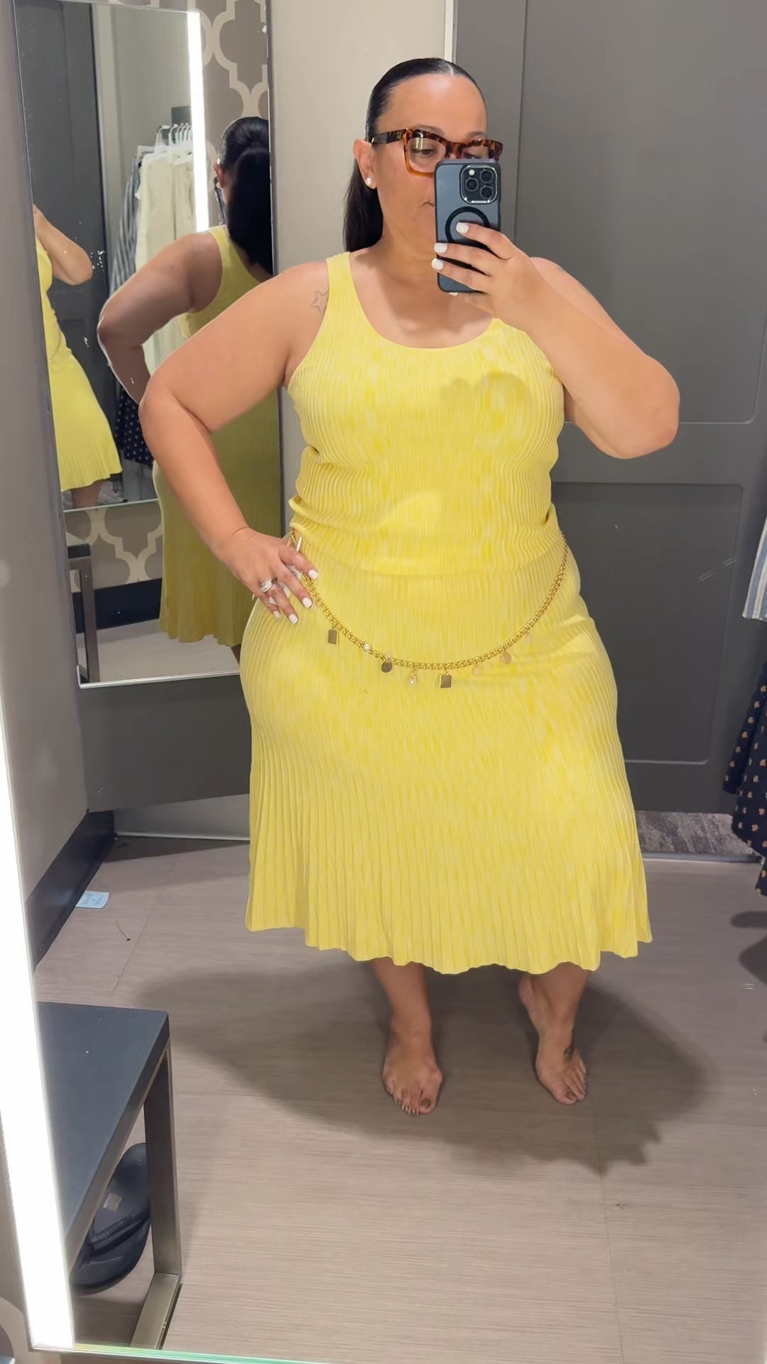 I mean tell me this isn’t the cutest and doesn’t scream summer nights!!! I’m wearing an XXL in the skirt and an XL in the tank and the belt is linked too! 

#LTKOver40 #LTKPlusSize #LTKootd