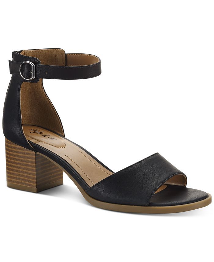Style & Co Katerinaa Two-Piece Dress Sandals, Created for Macy's & Reviews - Sandals - Shoes - Ma... | Macys (US)