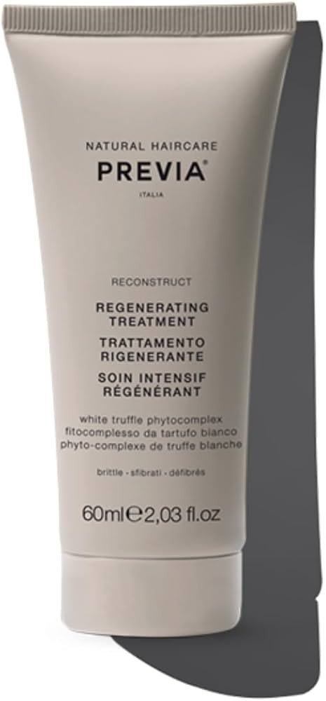 Previa Reconstruct Regenerating Hair Treatment | Deep Repair Hair Mask with White Truffle & Organ... | Amazon (US)