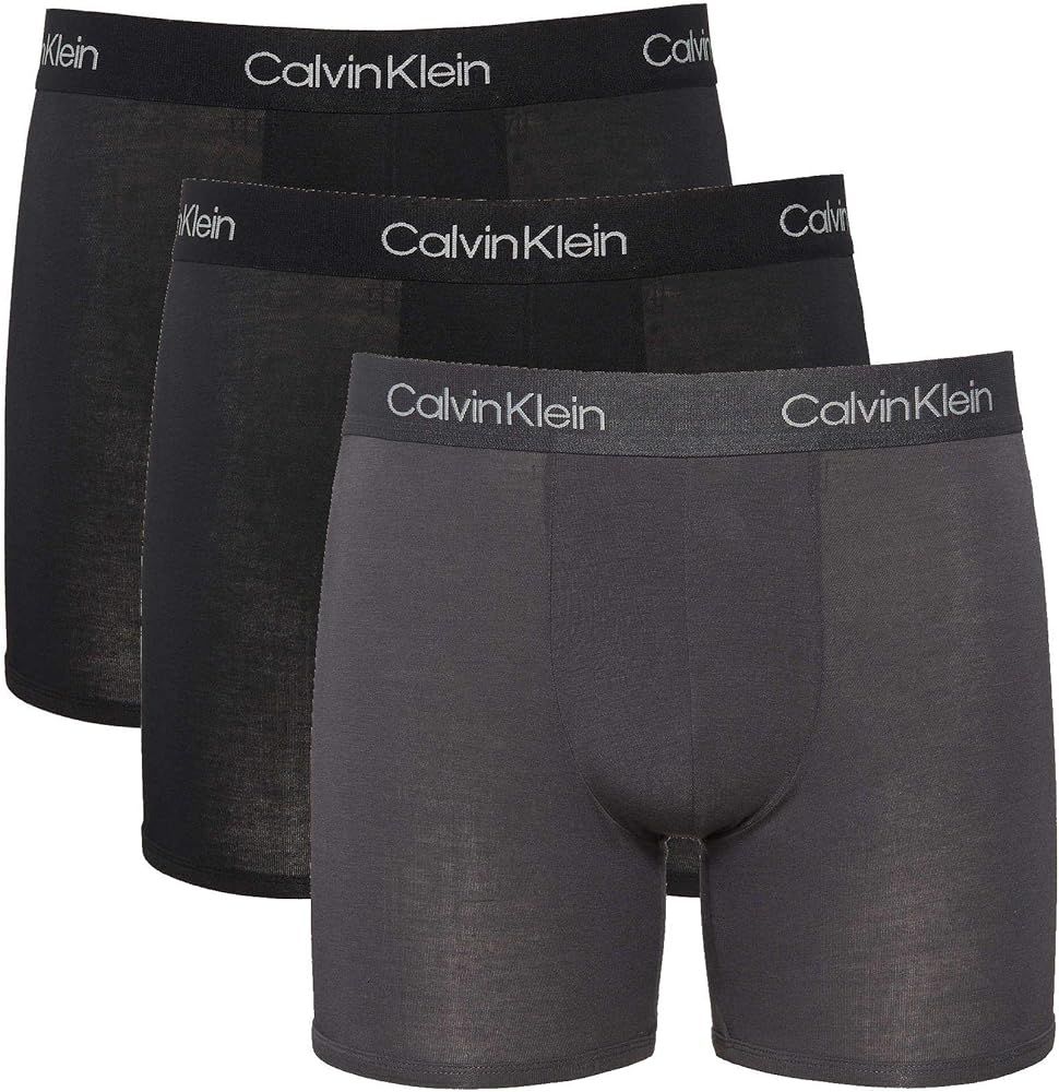 Calvin Klein Mens 3 Pack Body Modal Boxer Briefs | Amazon (US)