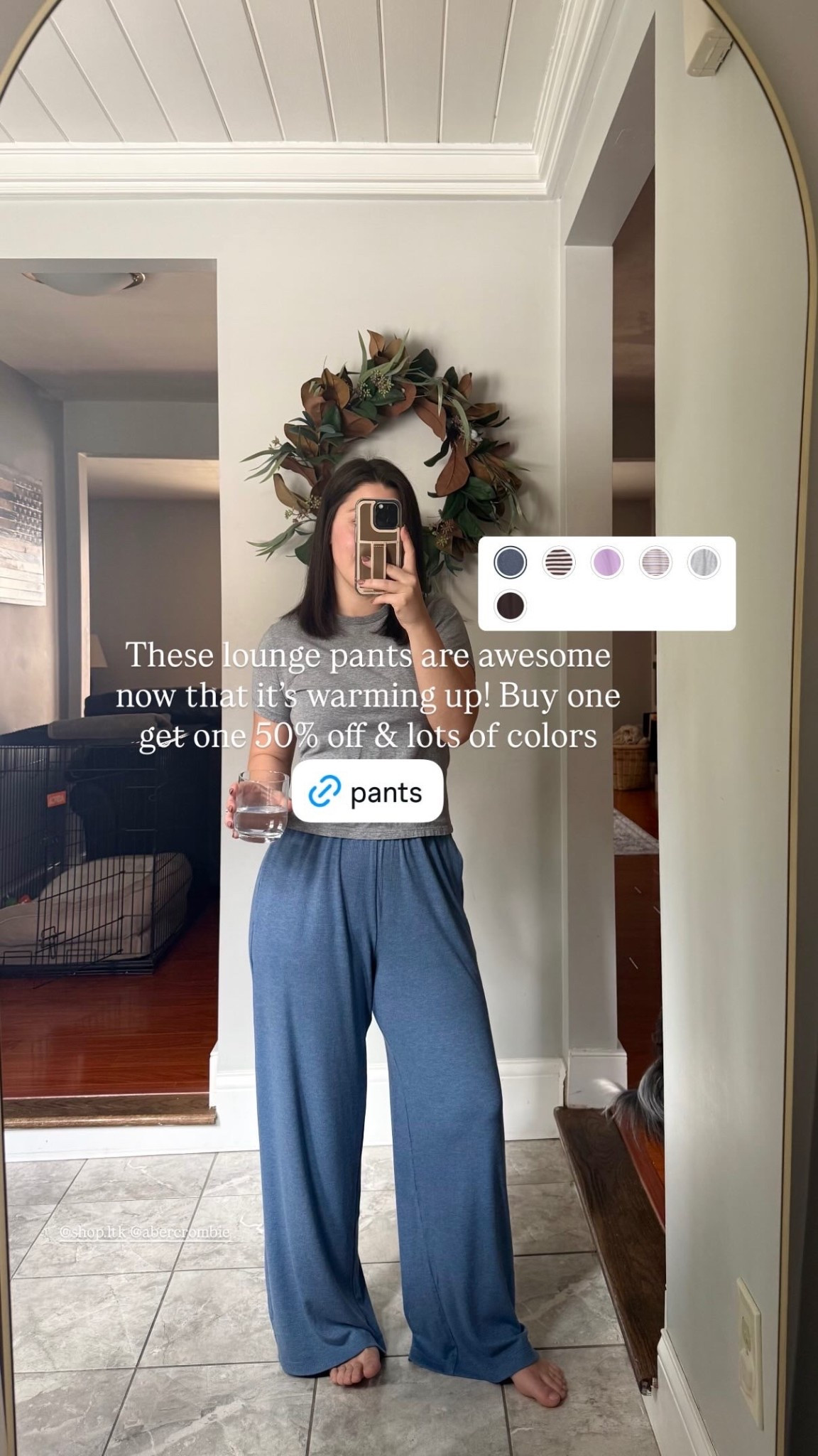 So light & flowy! Buy one get one 50% off right now! Wearing size xs short.

Loungewear petite pants casual outfits pajamas 

@abercrombie 

#LTKSaleAlert #LTKPetite #LTKSeasonal