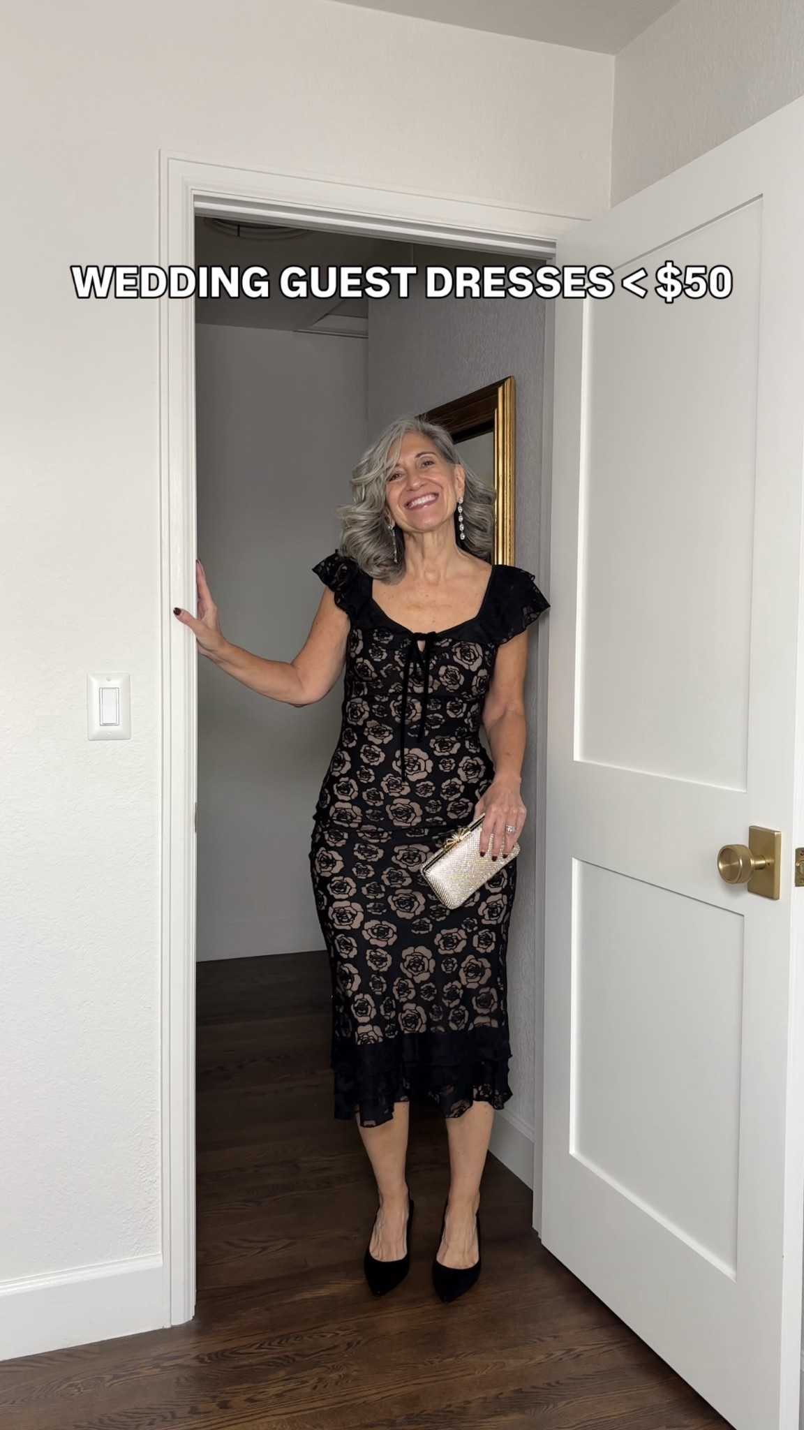 You can never go wrong with a rose-patterned lace. This dress offers a stunning structured fit that celebrates your shape while providing plenty of coverage with the delicate ruffle sleeves. The contrast between the black lace and nude lining is so elevated—it’s a dress that says you have impeccable taste.

FIT & SIZING: This size medium provides a flawless, comfortable fit that feels secure through the bodice.

DISCOUNT: Mention code Claudia12 for 12% off at @rihoas_official!

Black lace dress, rose pattern dress, ruffle sleeve wedding guest, structured lace dress, ageless wedding guest, elegant black dress, wedding guest dresses under $50. #LaceDress #BlackAndNude #WeddingGuestStyle #ClassicElegance #rihoas 

 

#LTKOver40 #LTKFindsUnder50 #LTKWedding