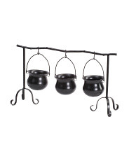 3pc Iron Caldron Serve | TJ Maxx