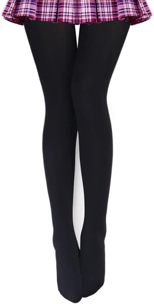 VERO MONTE Womens Opaque Fleece Lined Tights Colorful Warm Winter Thermal Tights | Amazon (US)