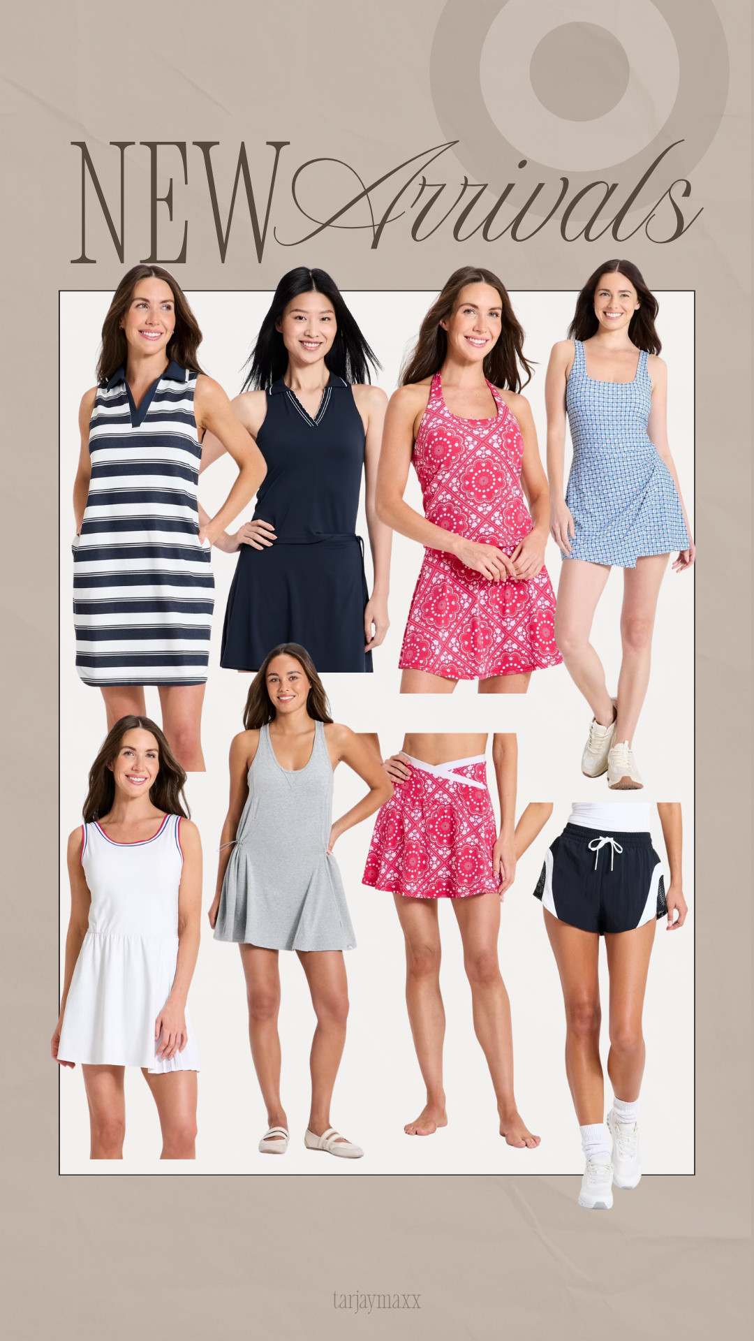 These new activewear arrivals at Target are giving country club summer in the best way ⛳️ The sporty dresses and matching skorts are sooo cute for walks, errands, tennis, pickleball, or just wanting comfy summer outfits that still look put together. summer outfits, country concert outfits, vacation outfits beach, date night outfits, graduation guest outfits, summer dresses, plus size fashion, target style, target finds, activewear dresses, tennis dresses, pickleball outfits, sporty chic outfits, athleisure outfits, golf outfits women
 

 #LTKootd #LTKSeasonal #LTKActive