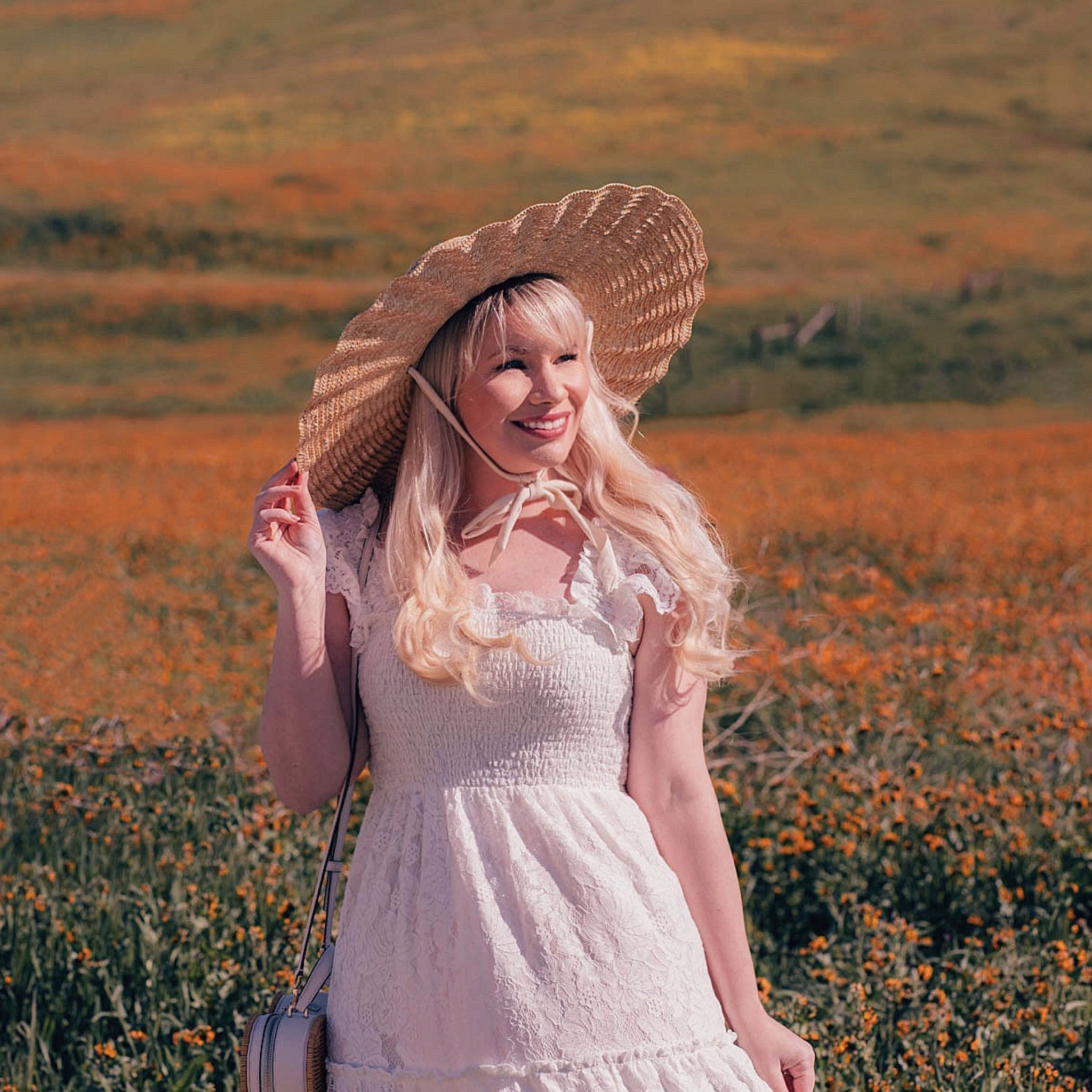 White lace spring dress 

#LTKFind #LTKunder100 #LTKstyletip