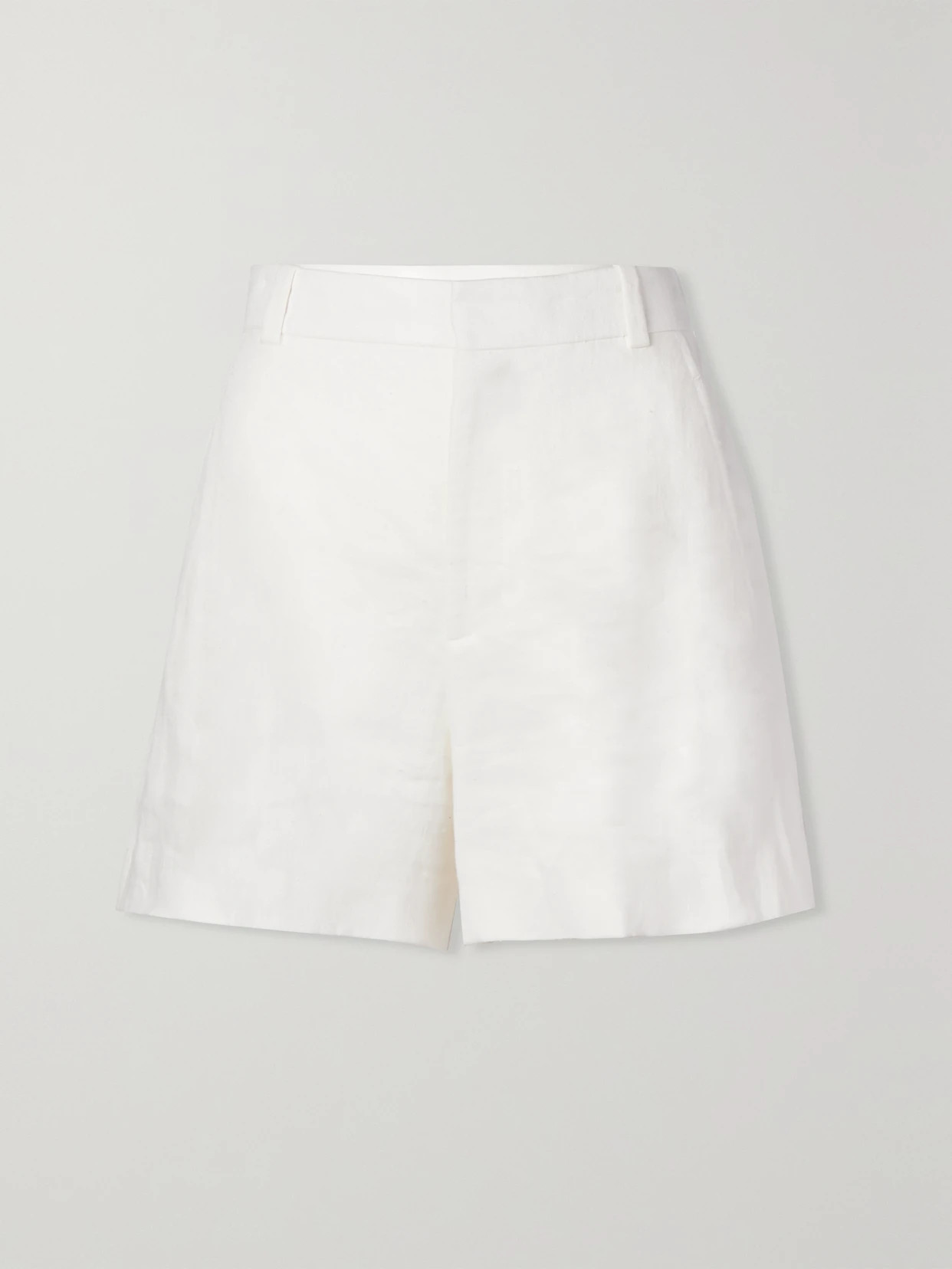 Chloé - Linen Shorts - White | NET-A-PORTER (US)